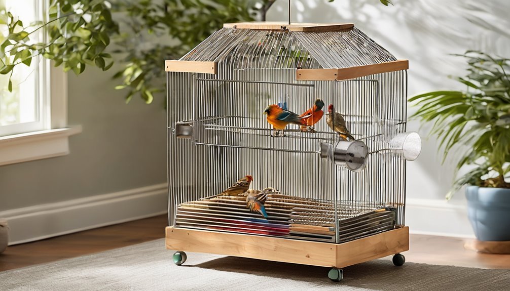 safe materials for birds