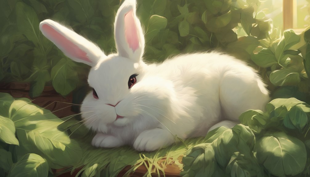 signs of a happy rabbit