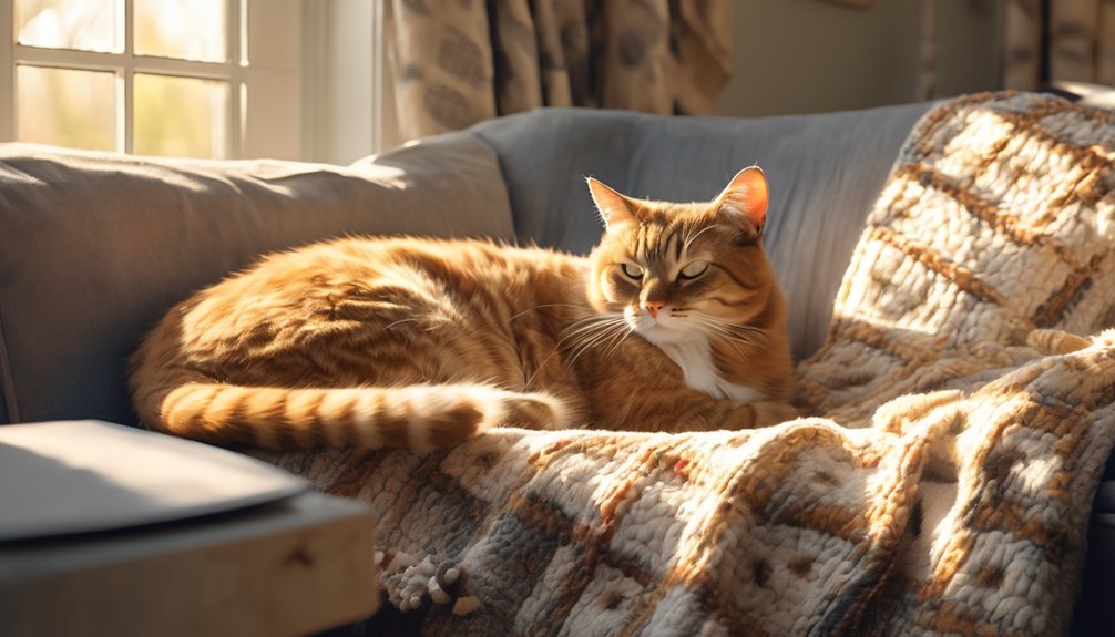 signs of aging in cats
