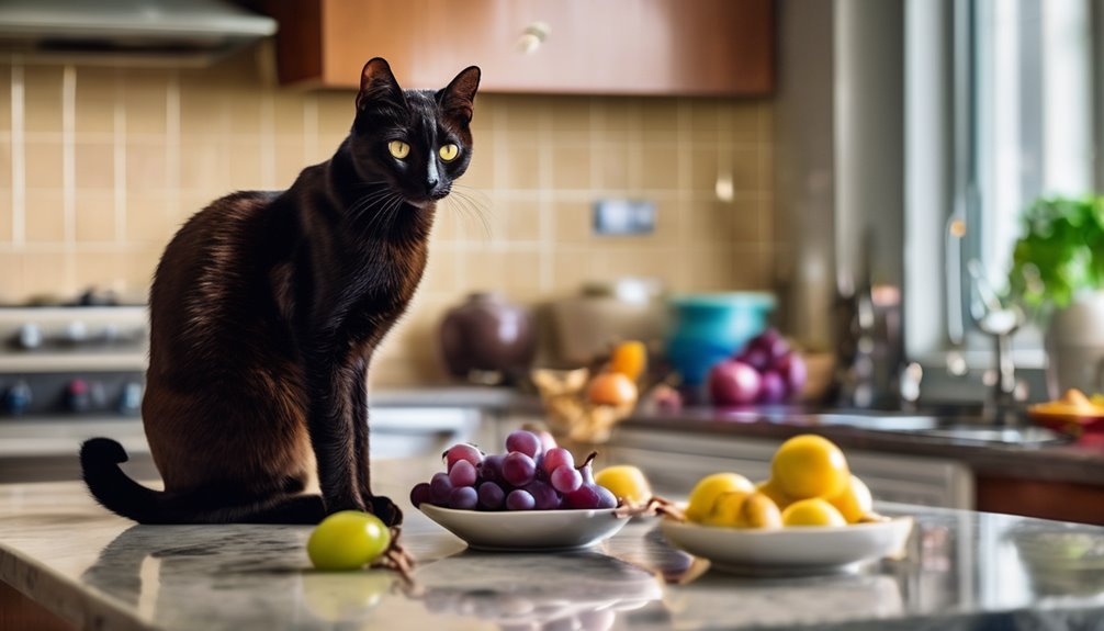 toxic foods harm cats