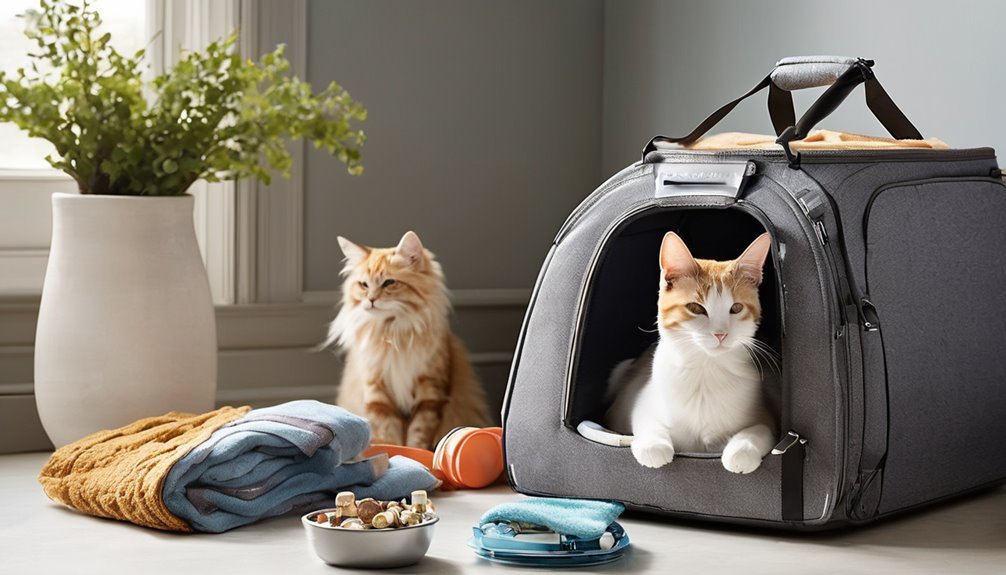 travel essentials for cats